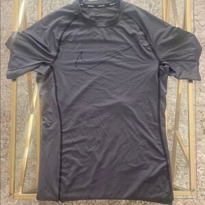Nike Black Short Sleeve Slim Fit Performance Tee